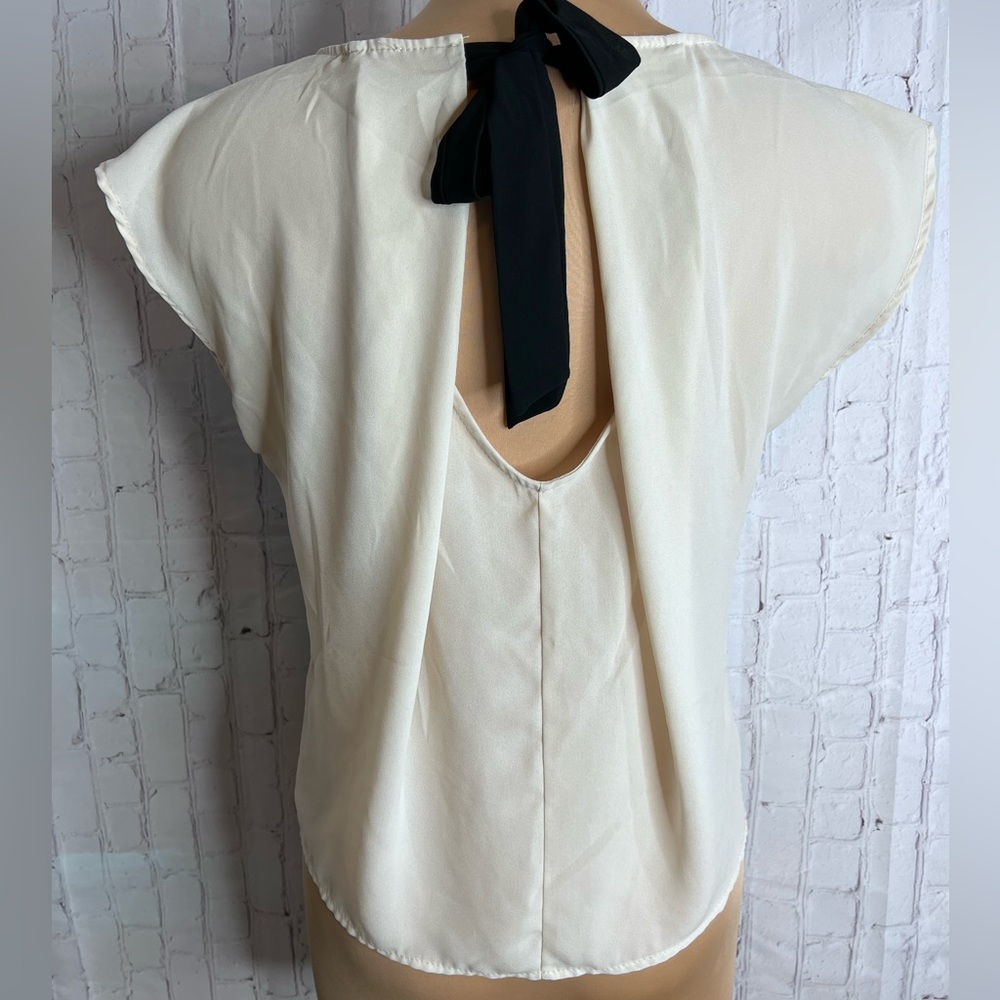 Sheer Ivory Poetry Top (M)